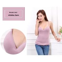Sujetador Padded Camisola Para Mujer Con Tirantes Elegante Y Confortable En Nylon Y Poliéster 6 Colores Disponibles - details 4