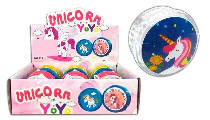 Disok Lote Yoyo Unicornio Pvc Detalles Y Regalos Bodas Y