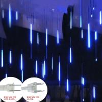 8 Tubos De Luz LED Meteorito EU Enchufe Iluminación Exterior Para Calle Decoraciones De Navidad Y Año Nuevo Para Casa - details 10