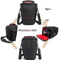 Bolsa De Hombro Para Cámara DSLR Foto Impermeable De Nylon Para Canon Nikon Sony Bolsa De Almacenamiento Para Cámara Digital - details 6