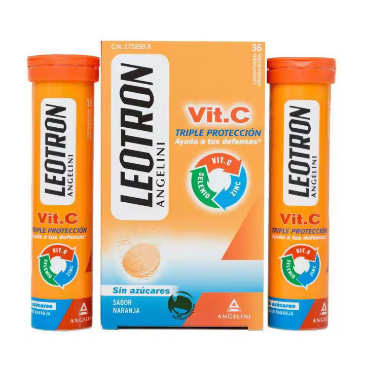 Leotron Vitamina C 36 Comprimidos. Eferv. - 1