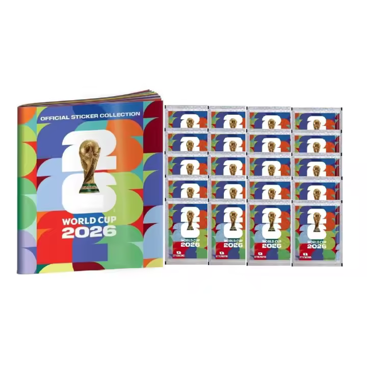 FIFA World Cup 2026 Colección Oficial - Colección Oficial de Cromos Panini(Pack 1 Album + 20 Sobres) - 1