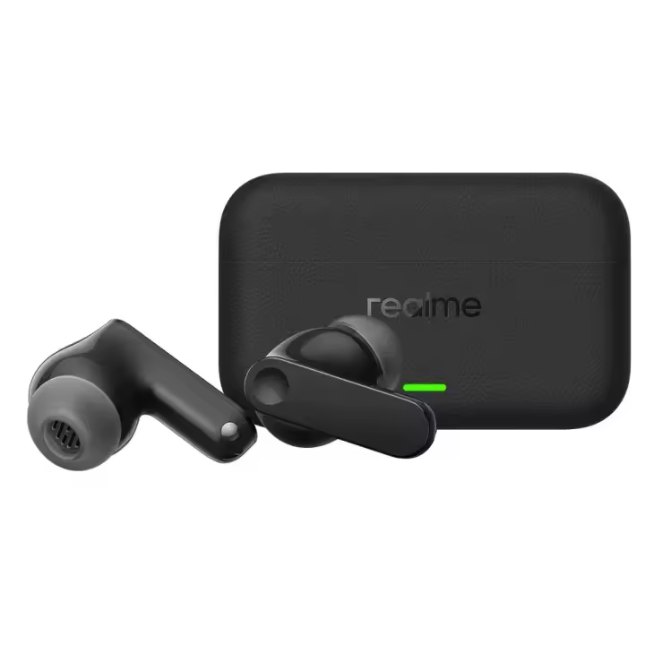 Auriculares - realme Buds T500 Pro, Cancelación Activa de Ruido de 50dB, 6 Micrófonos con IA, Bluetooth 6.1 Multipunto, Traductor IA 30+ Idiomas, Batería 56h, IP55 - 1