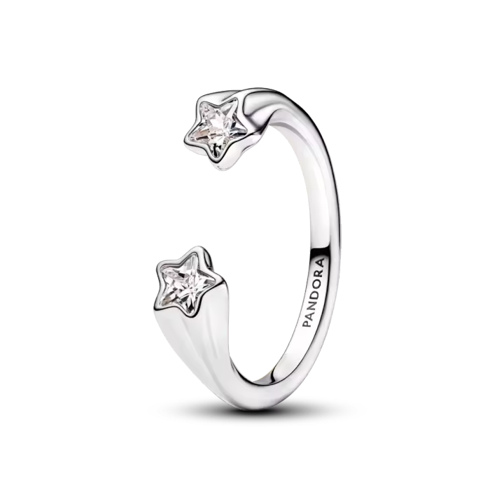 Anillo Pandora Abierto Estrellas Fugaces 193582C01 - 1