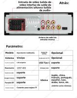 Radio De Coche Universal 1DIN 6.86 Pulgadas Carplay MP5 Android Auto FM BT USB Para Hyundai Toyota Kia Nissan Suzuki Con Pantalla Táctil Y GPS Integrado - details 13