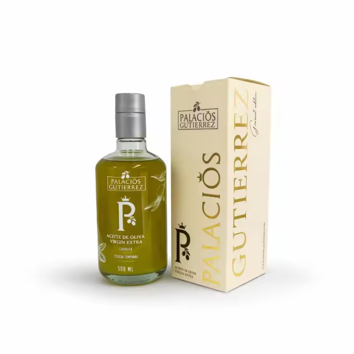 Aceite de Oliva Virgen Extra Ecológico Picual – Pacho· 500 ml (Vidrio) - 1