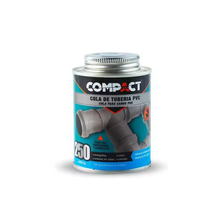 🟢 Cola Tubería Pvc Compact 250 ml - 1