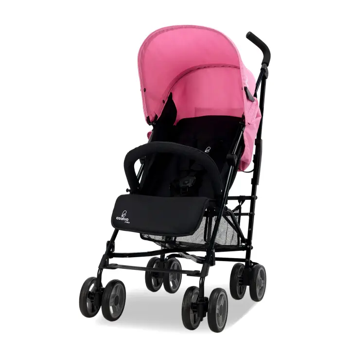Asalvo Silla de Paseo ligera Trotter Plus – Compacta y Fácil de Manejar, con Plegado Rápido y Respaldo Reclinado para Bebés hasta 22 kg - 1