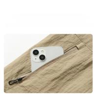 Chaqueta Casual Para Hombres Talla Grande Primavera Otoño Cuello Erguido Estilo Regular Cierre De Cremallera Material Poliéster - details 4