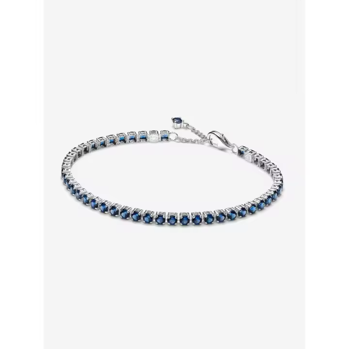 Pandora - Pulsera de tenis azul brillante - Plata de ley - 1