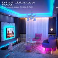 Tira De Luces LED RGB USB DC5V Con Control Infrarrojo Y 24 Teclas Para Decoración De Habitaciones Fiestas De Navidad Y Año Nuevo - details 0