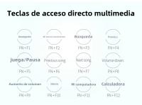 Teclado Gaming K500 Con Keycaps Blanco Y Rosa Mezclados 104 Teclas Cableado Para Laptop PC Estilo Mécanico Interfaz USB - details 19