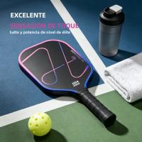 Pala De Pickleball Luzz pro 4 Inferno Con Material MPP Y Fibra De Carbono Toray T700 Estándar Para Deporte Y Fitness - details 5