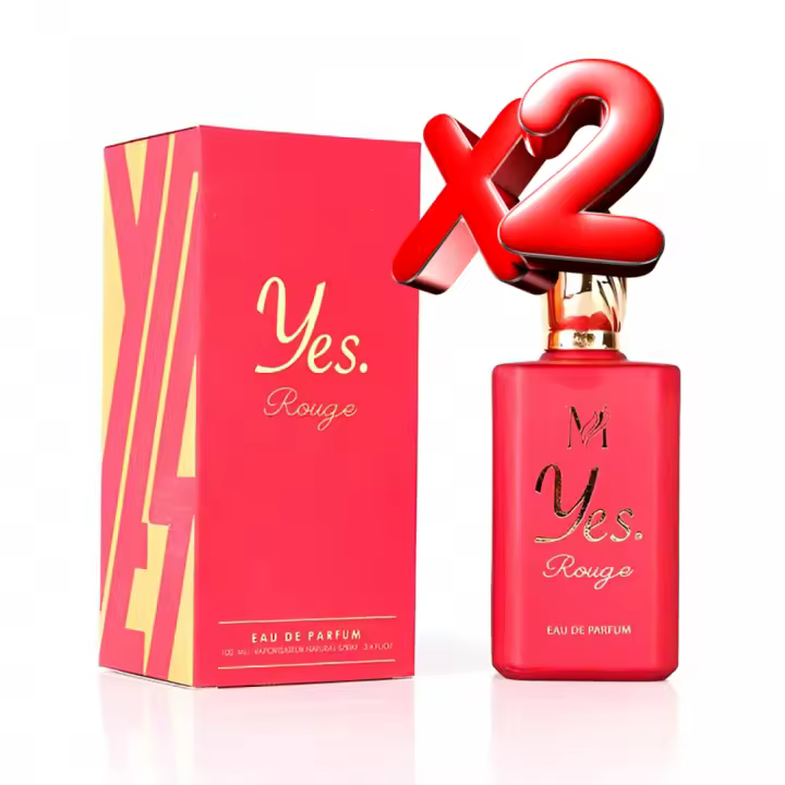 2 UNIDADES Yes Rouge Eau de Parfum pour femme 100ml Montage Brands Fragancia inspirada en otros perfumes Perfume Mujer - 1