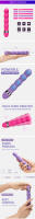 Vibrador AV Para Mujer Juguetes Sexuales Vaginales Batería Dildo Masturbador Estimulador De Clítoris Y Ano Adulto 18 Tienda Erótica - details 0