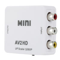 Convertidor AV HDMI-compatible a RCA Para Video HD 1080P Soporta NTSC PAL Salida AV a Pantalla De TV PC Proyector - details 4