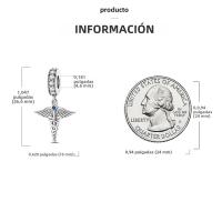 Encantos De Viaje Para Café Plata Charms Para Perros Y Gatos Corazón De Cuentas Adecuados Para Pulsera Original DIY Tendencia Clásica Vintage Romántica - details 482