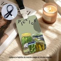 Porta Tarjetas PVC Con Ventana Clara Para Estudiantes Oficina Autobús Diversos Tamaños Y Diseños Lindos Colección Jars De Aves - details 1