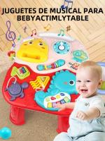 Juguete Educativo Para Bebés Carrusel De Caminata Con Música Y Sonidos Juego Sensorial De Basquetbol Para Niños Y Niñas - details 0