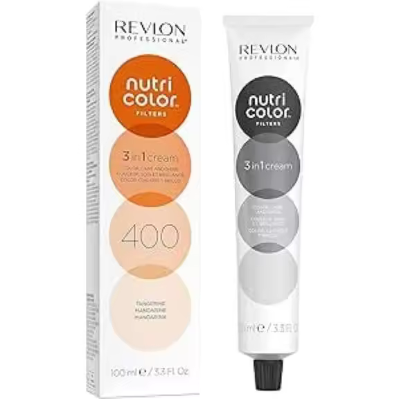 REVLON PROFESSIONAL NUTRI COLOR FILTERS 400 MANDERINE 3 IN 1 CREAM 100 ML - 1