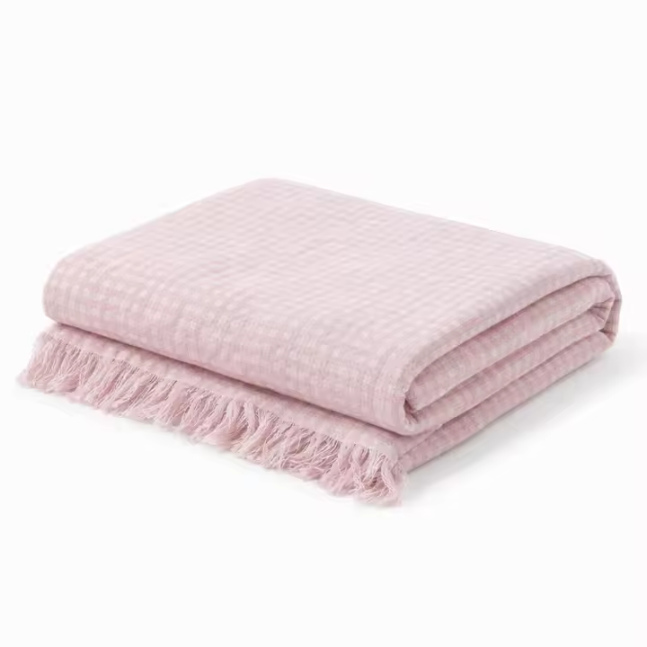 Manta Cubre Sofá Multiusos, Colcha Cubre Sofá Reversible con Flecos Largos, Plaid Decorativo para Sofá Cama Sillón, Manta Tejida Suave Antideslizante, Protector Sofá Salón, 125x180 / 180x260 / 230x260 cm ✅ Entrega en 48-72h - 1