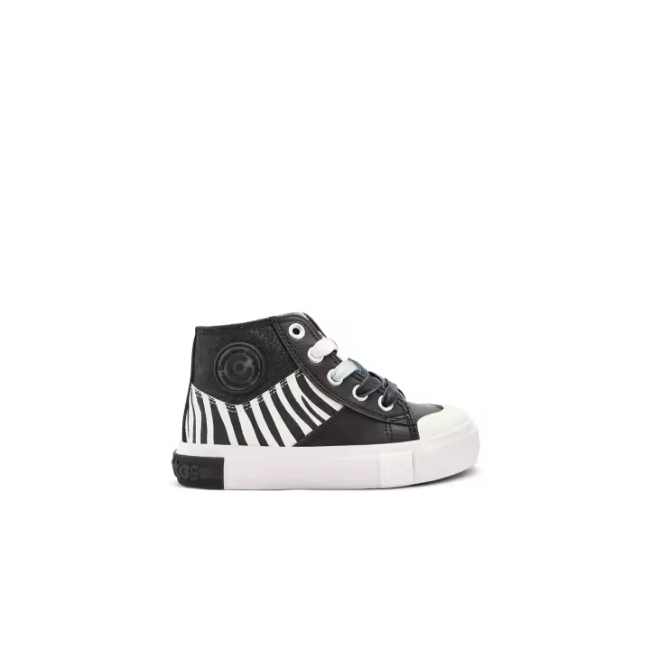 Conguitos - Zapatillas Altas de Niña Estampado de Zebra para Niña - 1