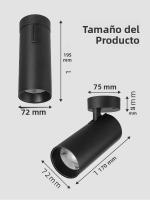 Spotlight LED Plegable Foco Spot Para Techo Interior Decoración De Hogar Y Tienda Luz De Calle 220V Bombillas LED Sin Certificación - details 6