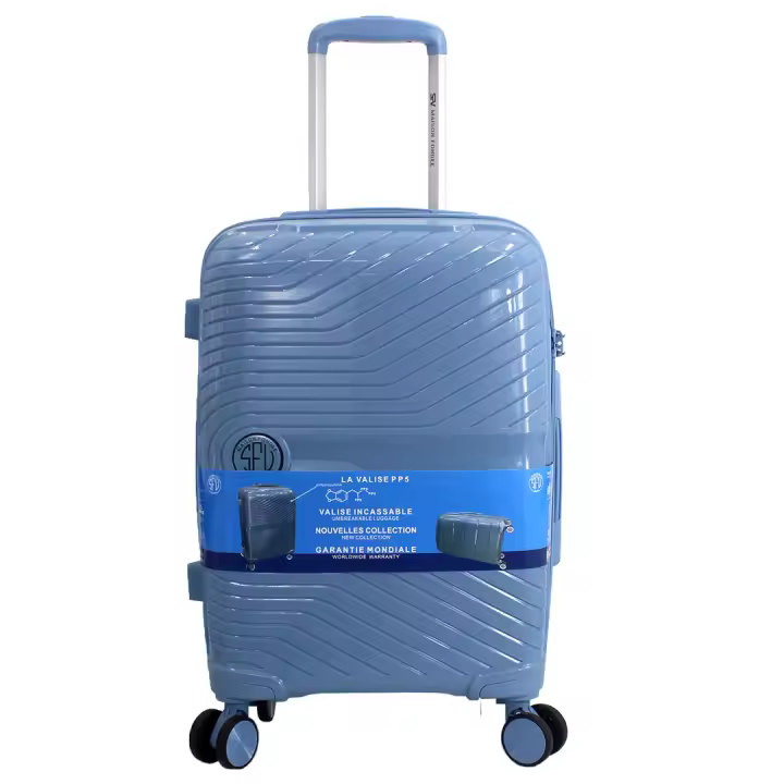 Maletas de Viaje Cabina,PP 57x40x22cm- Trolley Rígida Polipropileno con 4 Ruedas Giratorias y Cierre de Combinación - Maleta Cabina Prácticas y Ligeras - 1