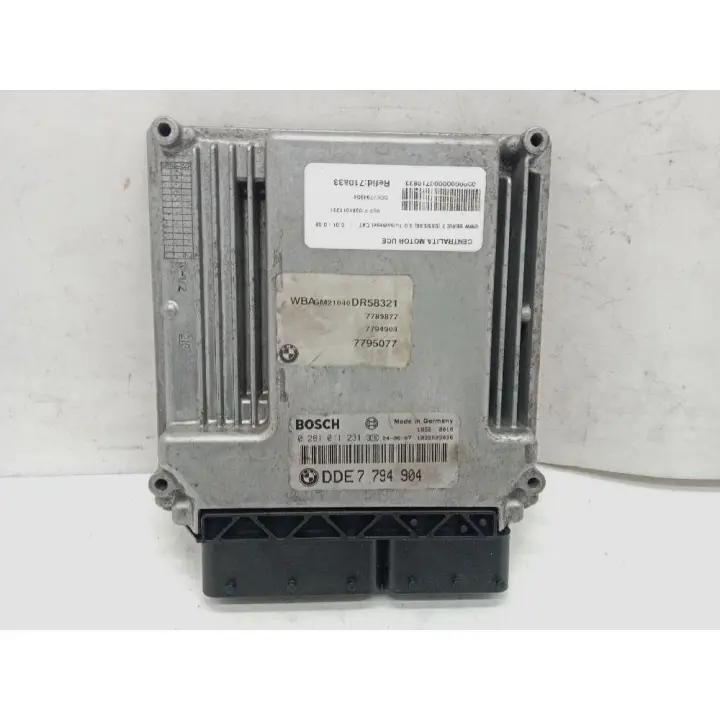 Centralita motor uce compatible con Bmw Serie 7 730 d 2001 a 2009 (OEM/IAM: 0281011231) - 1