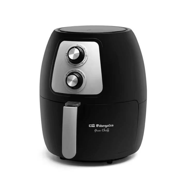 Orbegozo FDR 60 freidora Sencillo 4 L 1500 W Freidora de aire caliente Negro - 1