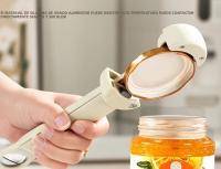 Ajustable Tapa Multifuncional Retráctil Abrebotellas De Acero Inoxidable 2.5-9.5cm Abrebotellas Y Cans Para Cocina Gadget - details 0