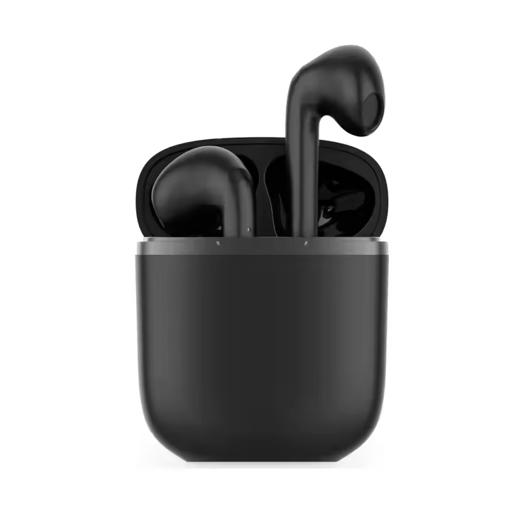 KSIX Twins Pro Contact Black / Auriculares InEar True Wireless / 5+12h / Control táctil - 1