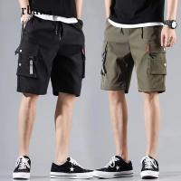Shorts De Trabajo Para Hombre Con Múltiples Bolsillos Pantalones Cortos Sueltos Y Ligeros Para El Verano Estilo Casual - details 1