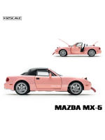 Modelo De Coche De Aleación MX5 a Escala 1/32 Simulación Alta Con Lengüeta Ruedas Que Pueden Girar Vehículo De Juguete De Metal Para Adultos Regalos - details 3