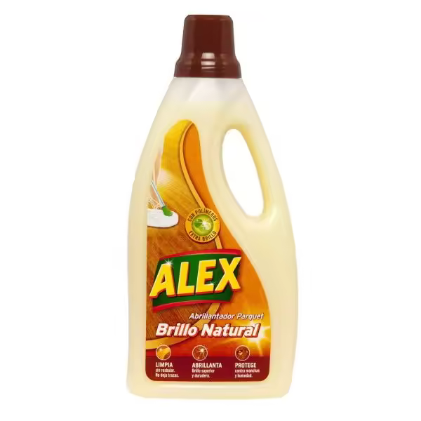ALEX Abrillantador de Parquet Brillo Natural 1.500 ml Abrillantador de Suelos - 1