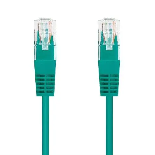 CABLEPELADO - Cable de Red UTP CAT6 - Cable Ethernet - cable trenzado - RJ45 - compatible PC, PS4, PS5, Xbox, Smart TV, server - verde - 3 metros - 1
