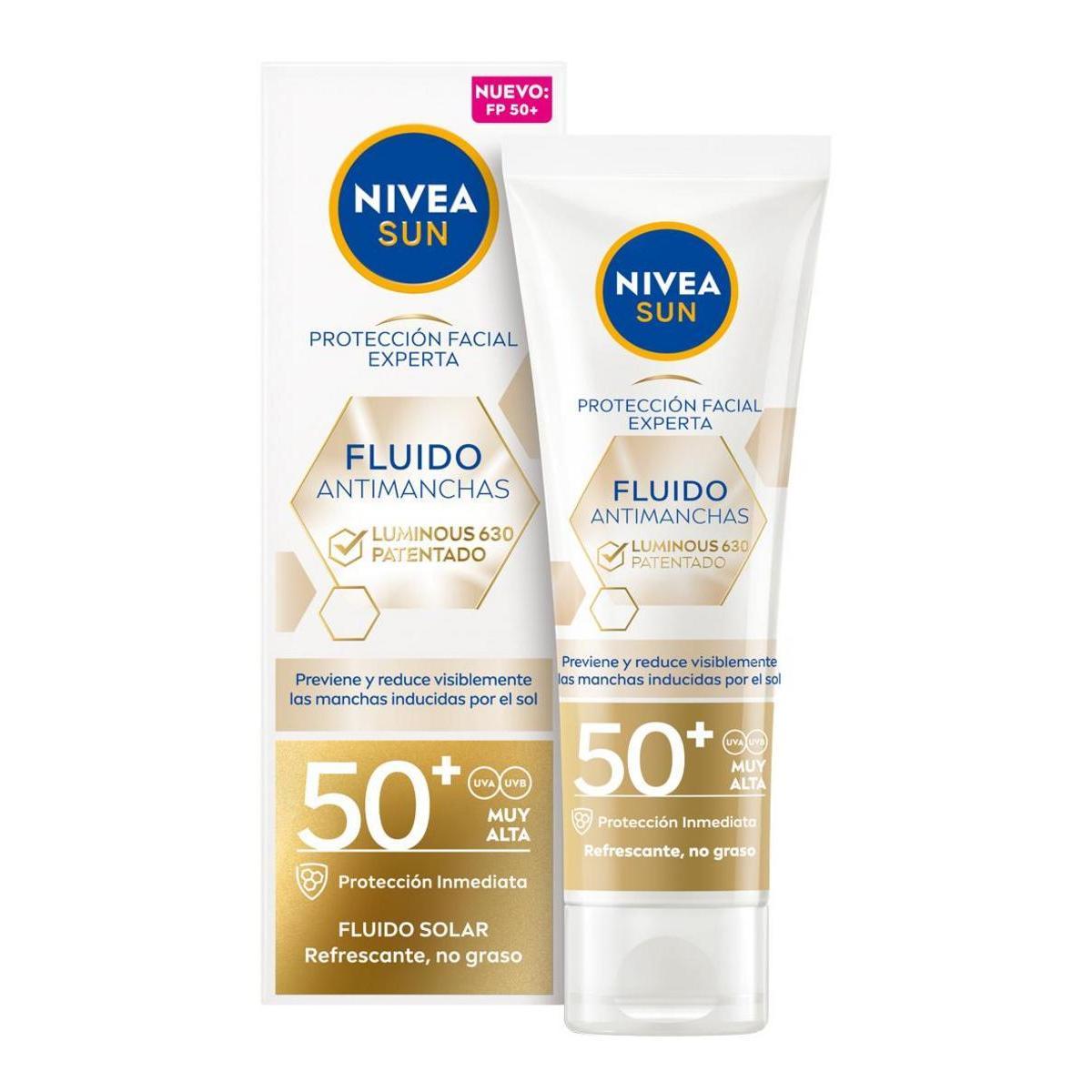 NIVEA SUN Luminous 630 Fluido Solar Antimanchas FP50