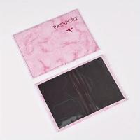 Carcasa De Pasaporte De Cuero PU Con Patrón De Mármol Funda Para Pasaporte De Viaje Accesorio De Viaje Resistente a Químicos - details 5