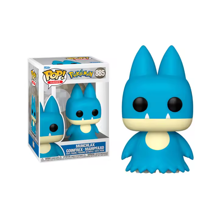 Funko Pop Munchlax Pokémon 9 cm - 1