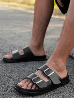 Zapatillas Casuales Para Hombre Impermeables Antideslizantes Con Suela Gruesa Resistente Al Desgaste Para Interior Y Exterior - details 3