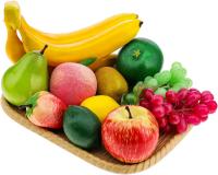 Decoración De Frutas Artificiales 10/11 PCS Banana Grape Lemon Kiwi Orange Apple Peach Strawberries Para El Hogar Material PE - details 0