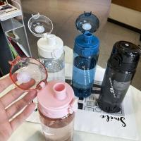 Botella De Agua Transparente Para Deportes 780ml Portátil Para Gimnasio Y Viajes a Prueba De Fugas Con Terminación Frosted - details 4