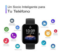 Amazfit Bip 3 Pro - Reloj Inteligente con GPS, Monitor de Actividad y Batería de Larga Duración, Color Negro - details 3