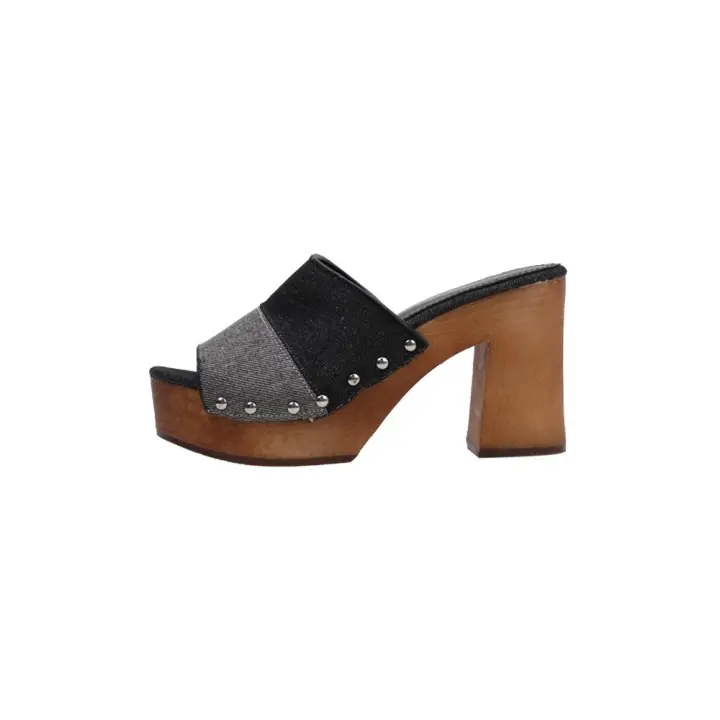 Limma AGRIGENTO Zuecos Cómodos Mujer Color Negro - 1