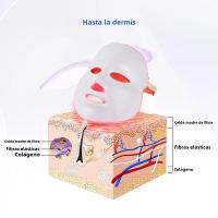 Máscara Facial LED De 7 Colores Sin Tratamiento De Cuello Terapia De Luz LED Rejuvenecimiento Fotón Máquina De Belleza Para La Piel Firme - details 2