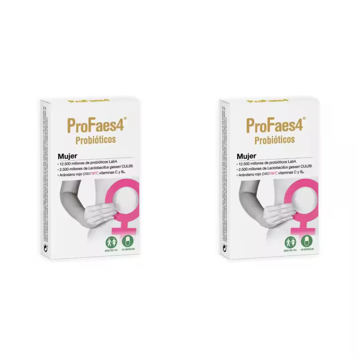 PROFAES4 PROBIOTICOS MUJER 30+30 CAPSULAS - 1