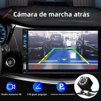 Reproductor Multimedia Para Coche 7' Pantalla Táctil Full HD 2 Din Con Carplay Android Auto Cámara De Retroceso Y Lienzo De Espejo USB AUX FM - details 7