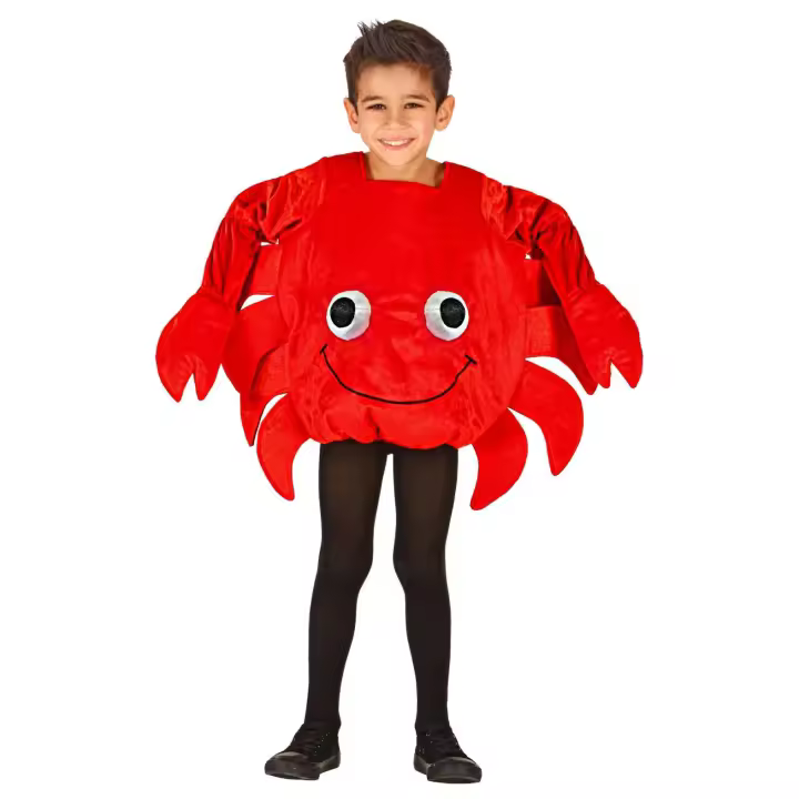 Widmann Disfraz Cangrejo de Mar Infantil | Mono Rojo Gracioso - 1
