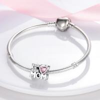 Colgante De Gato Luna Estrella En Plata Para Mujer Pendiente De Earphone Dangle Joyería De Moda DIY Regalo Bangle Bracelet Fit - details 148
