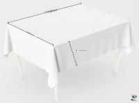 Mantel Floral Colorido De Poliéster Lavable Para Mesa De Comedor Fiesta Self-Service Camping Decoración Telas Rectangulares a Mano - details 0